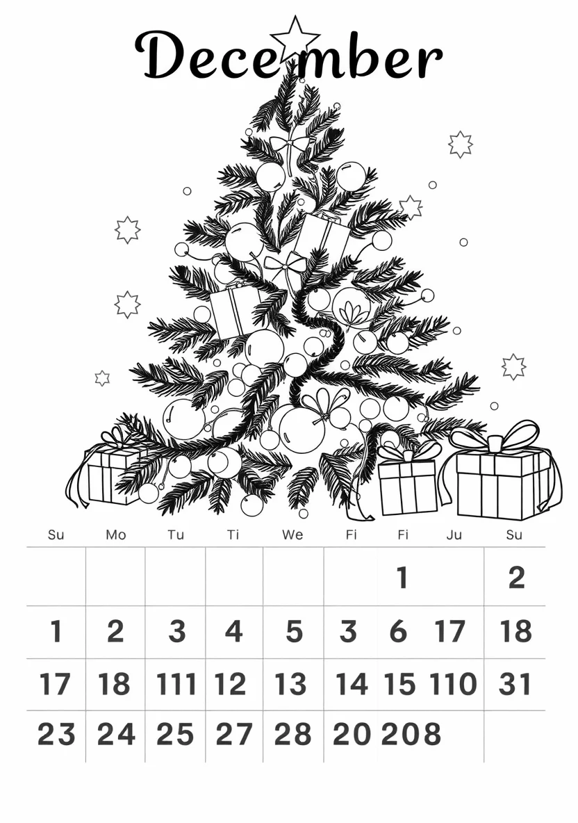 Printable Monthly C