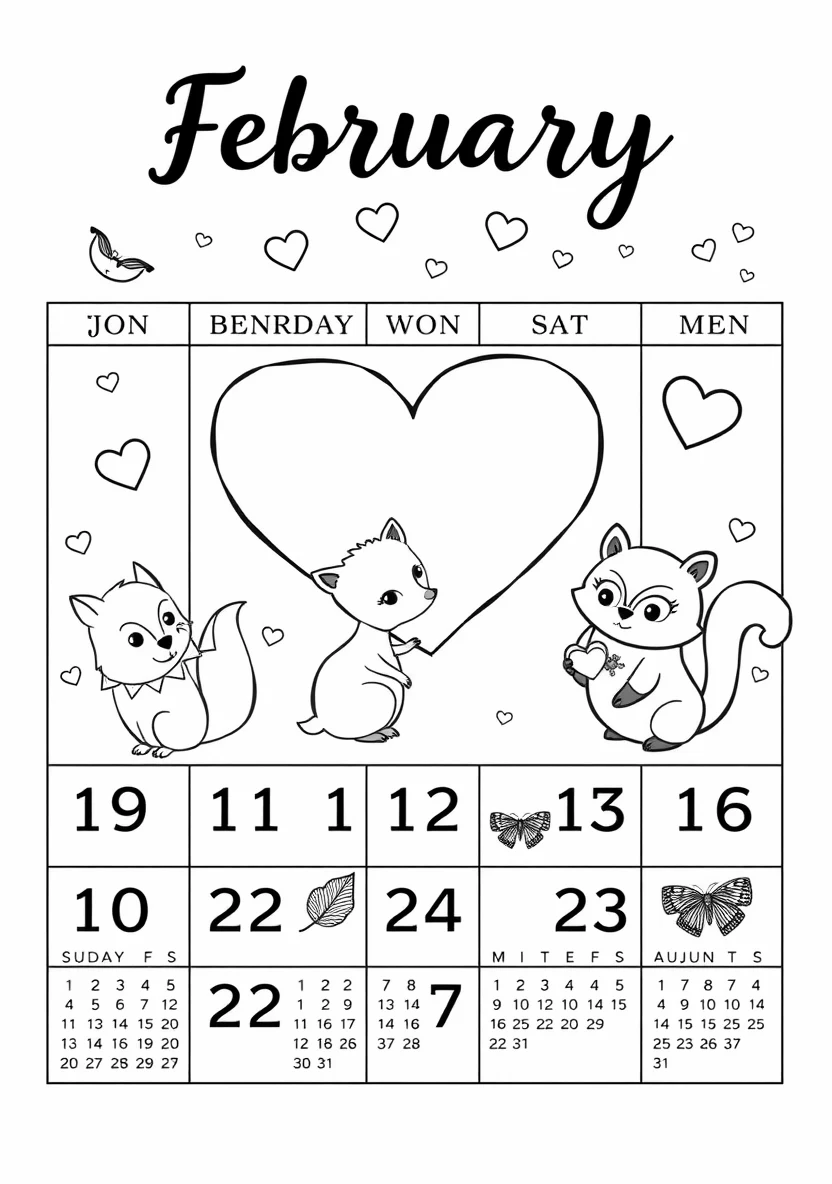 Printable Monthly C