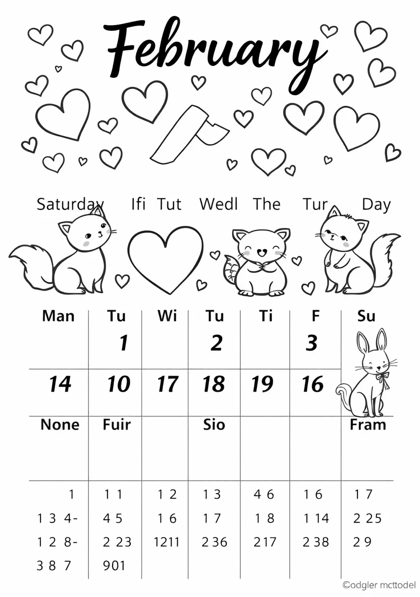 Printable Monthly C