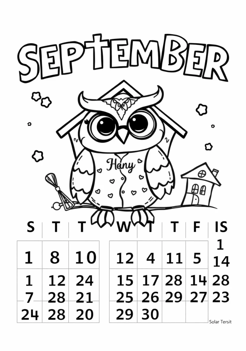 Printable Monthly C
