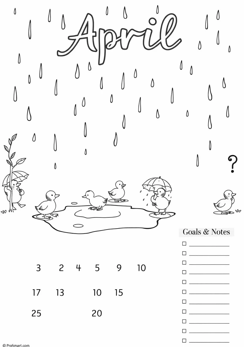 Printable Monthly C
