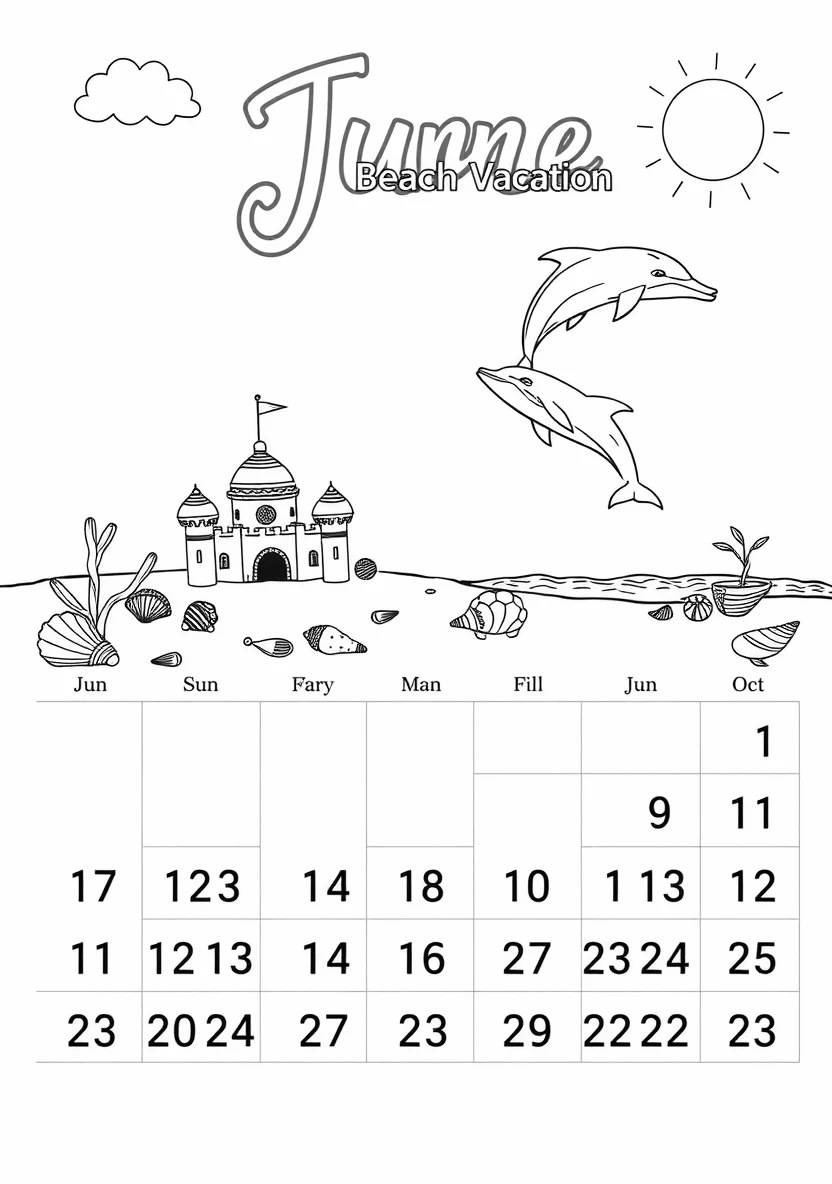 Printable Monthly C