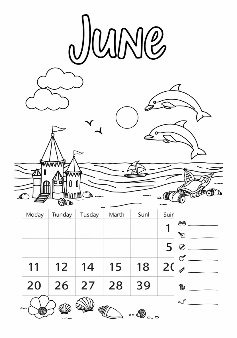 Printable Monthly C
