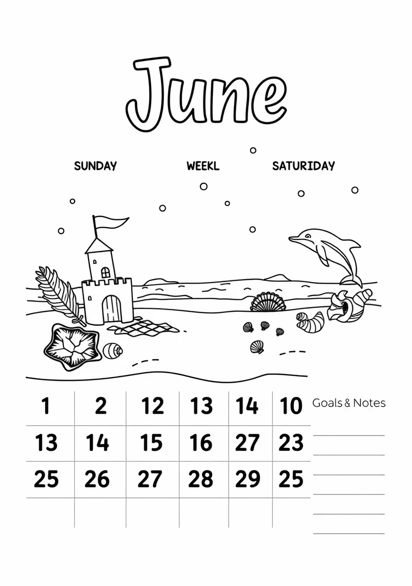 Printable Monthly C