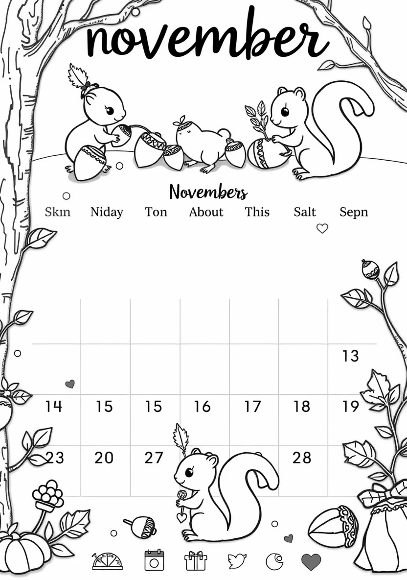 Printable Monthly C
