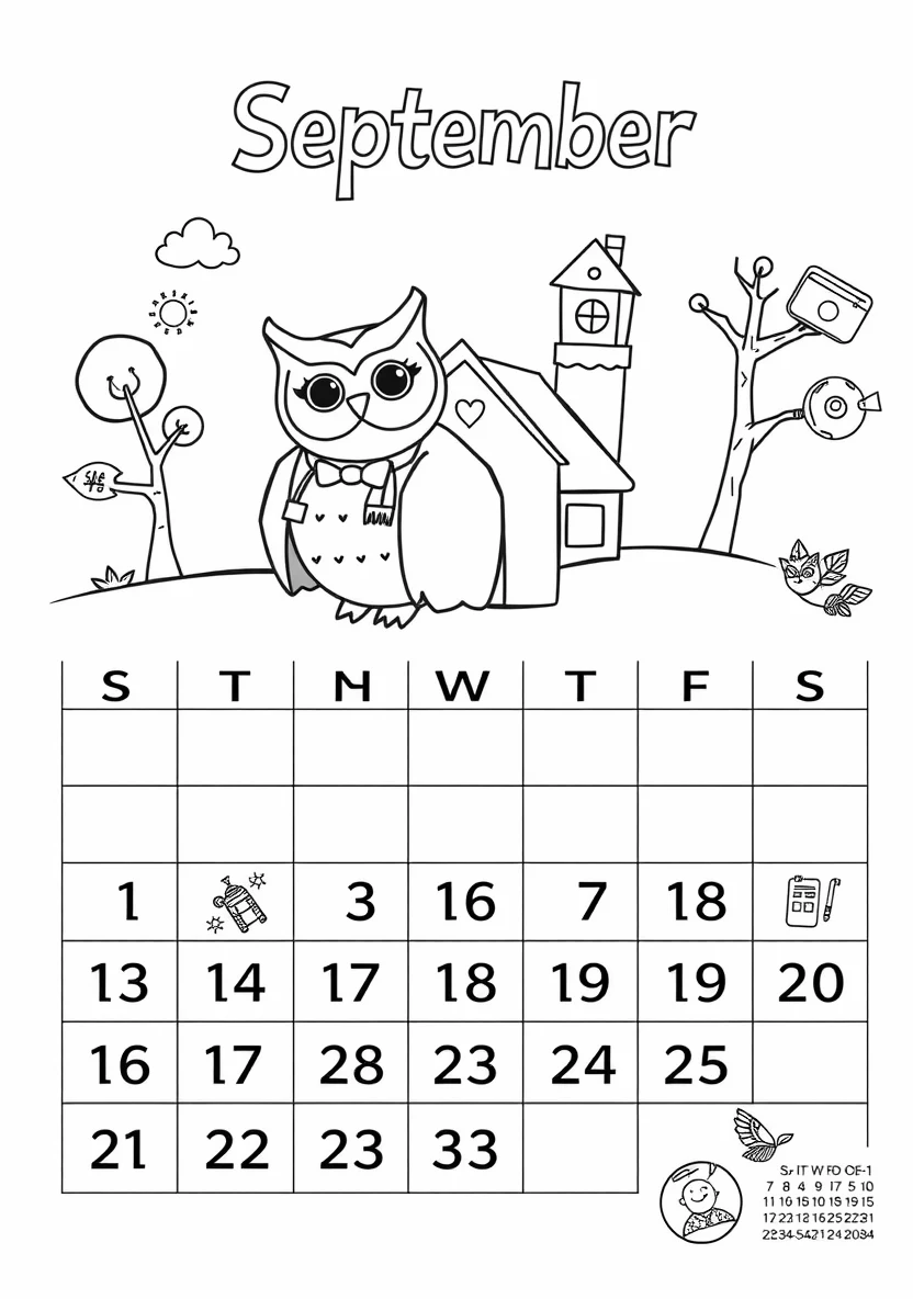 Printable Monthly C
