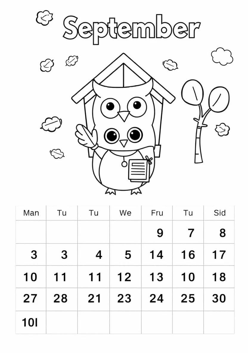 Printable Monthly C
