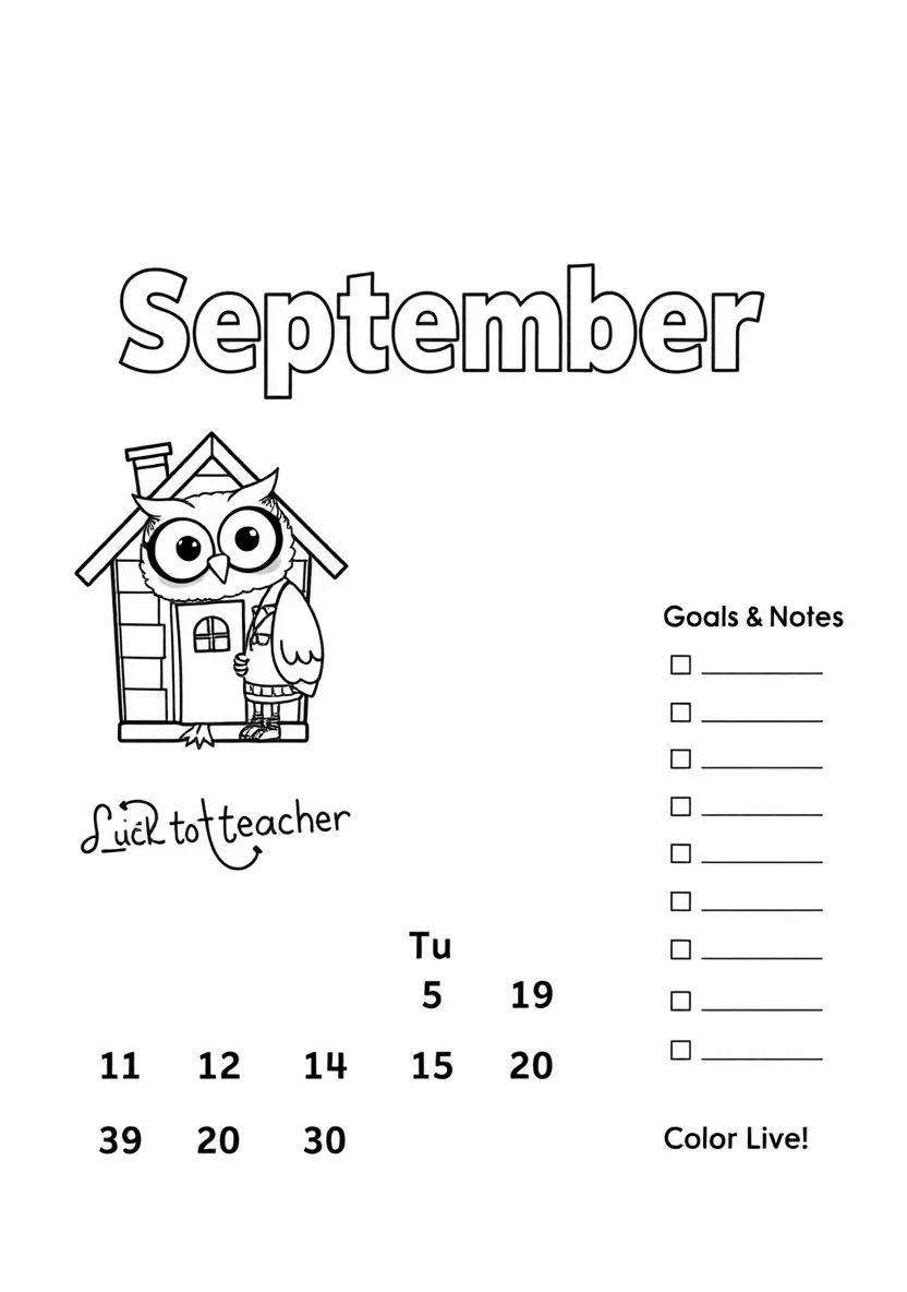 Printable Monthly C