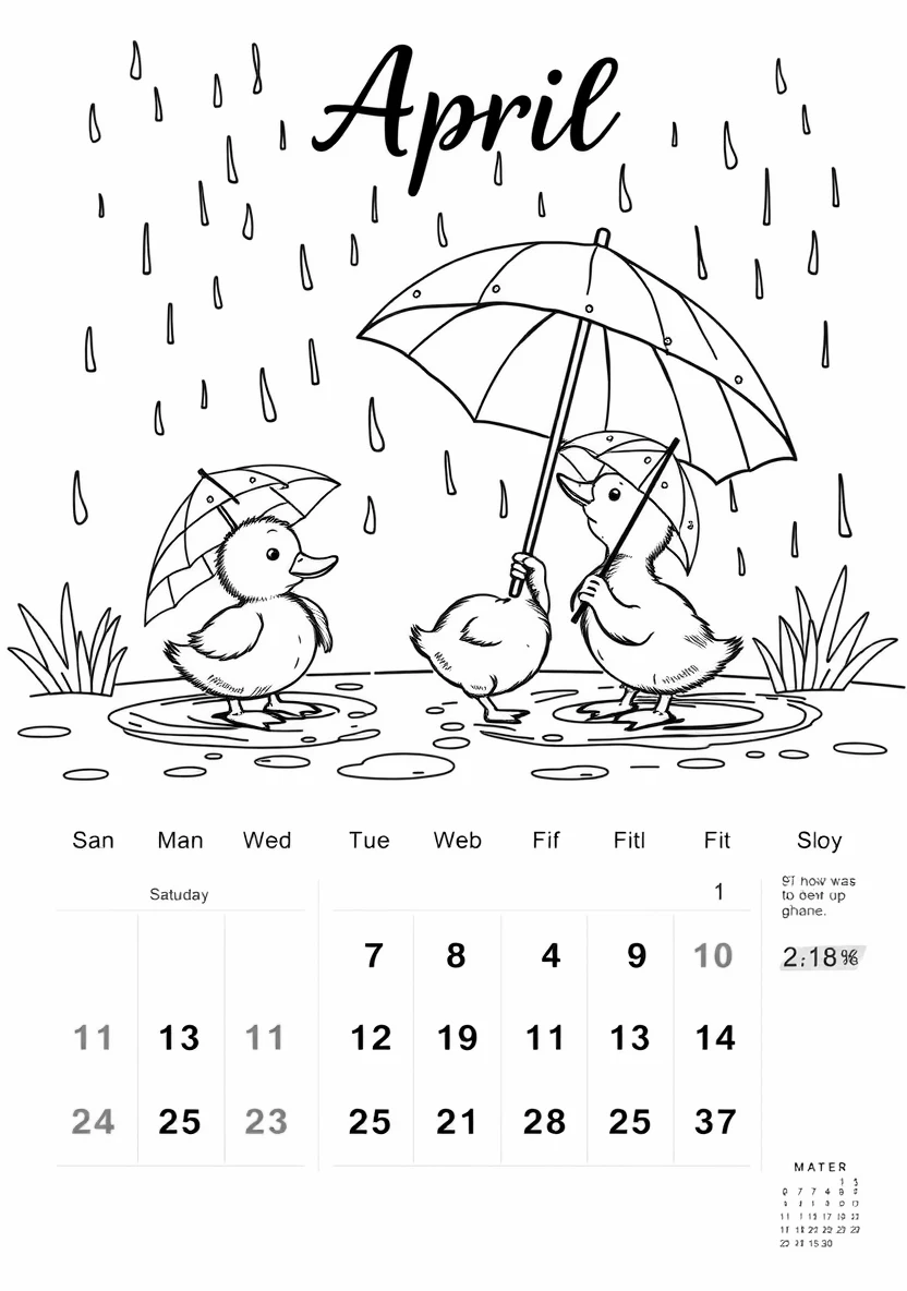 Printable Monthly C