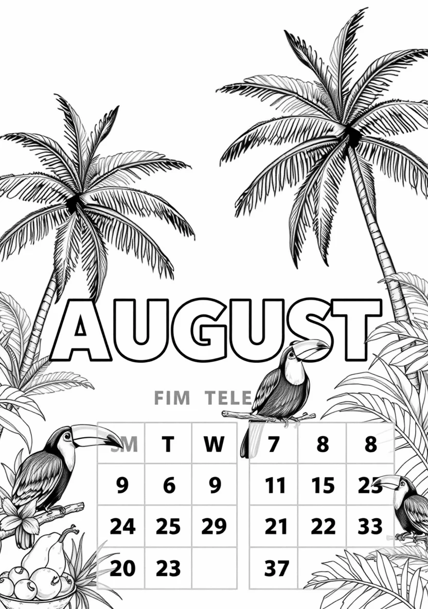Printable Monthly C