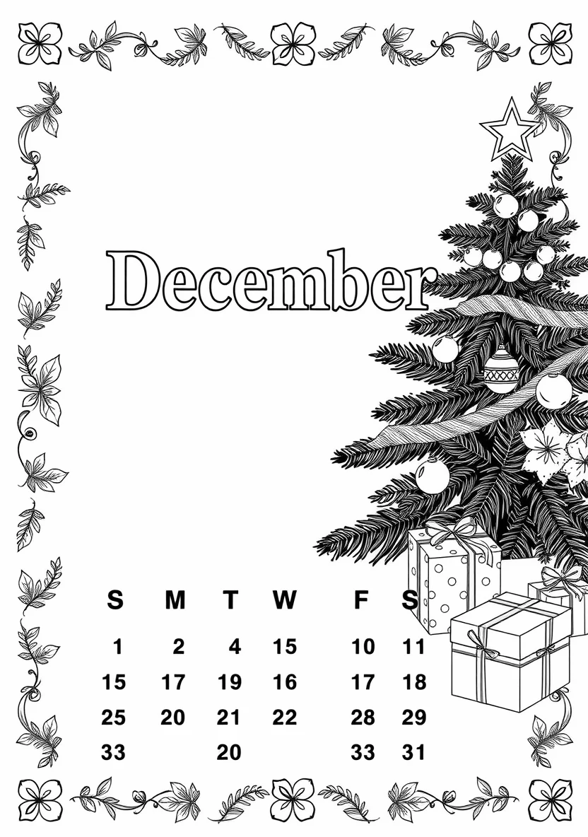 Printable Monthly C