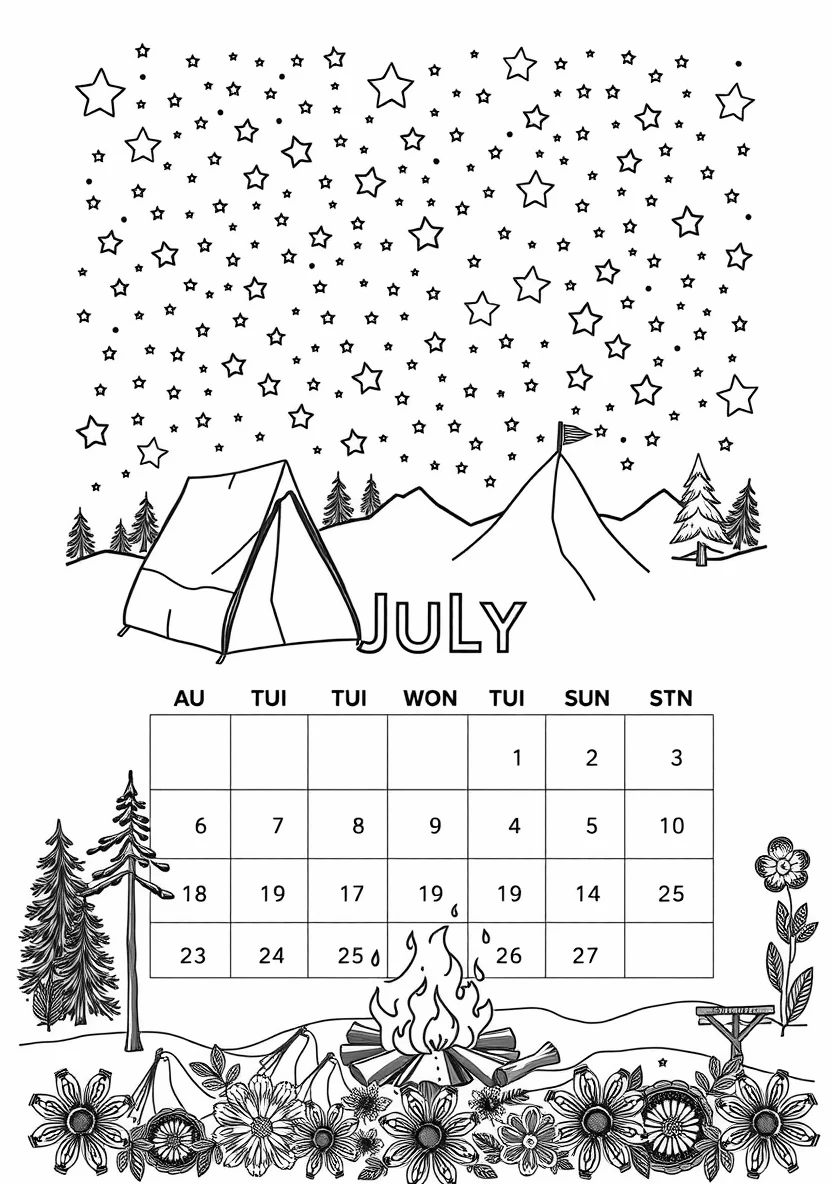 Printable Monthly C
