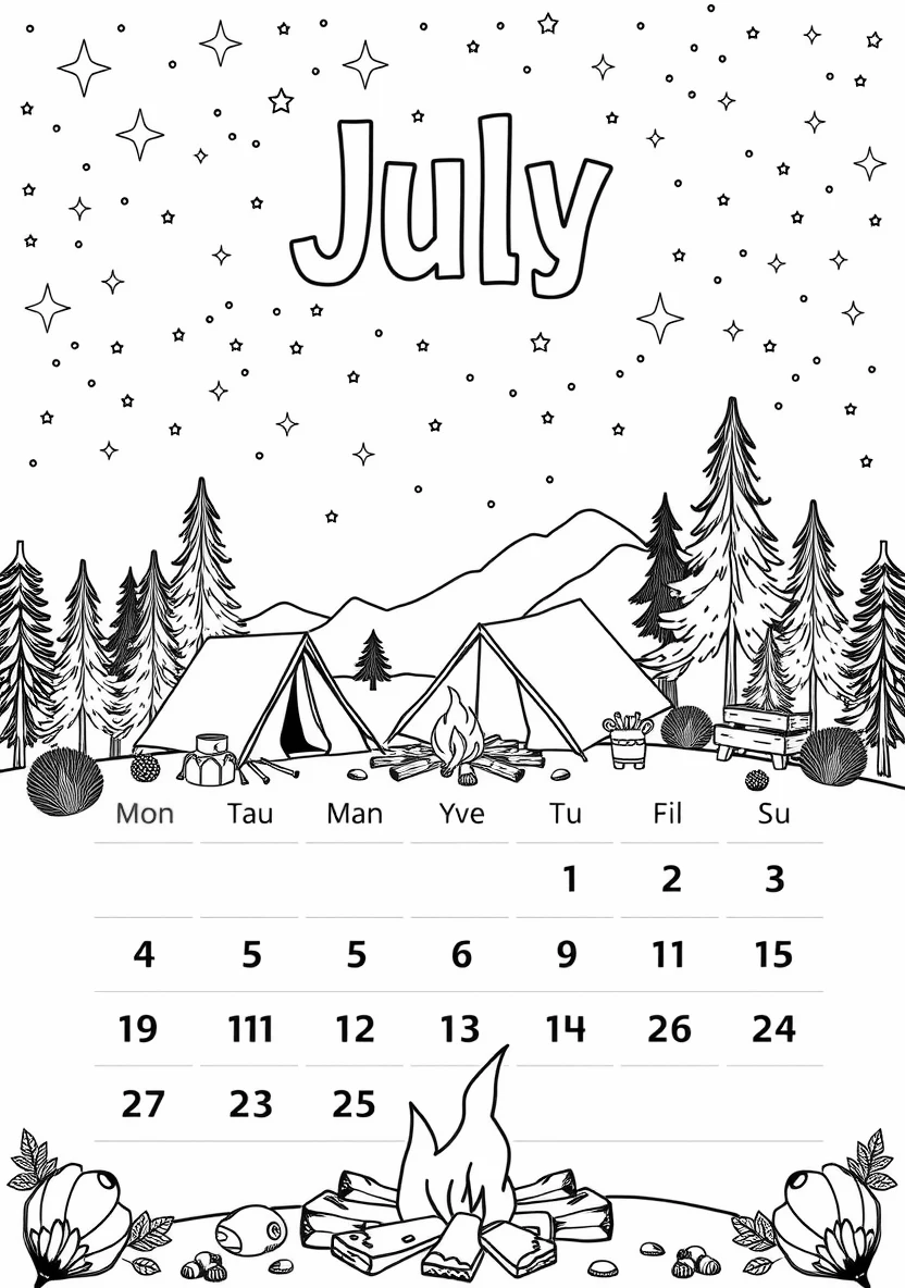 Printable Monthly C
