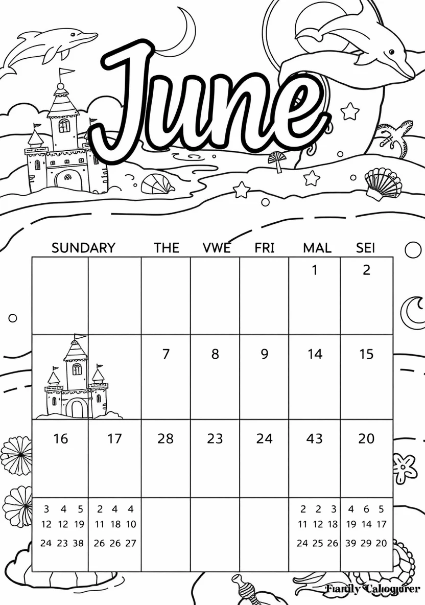 Printable Monthly C