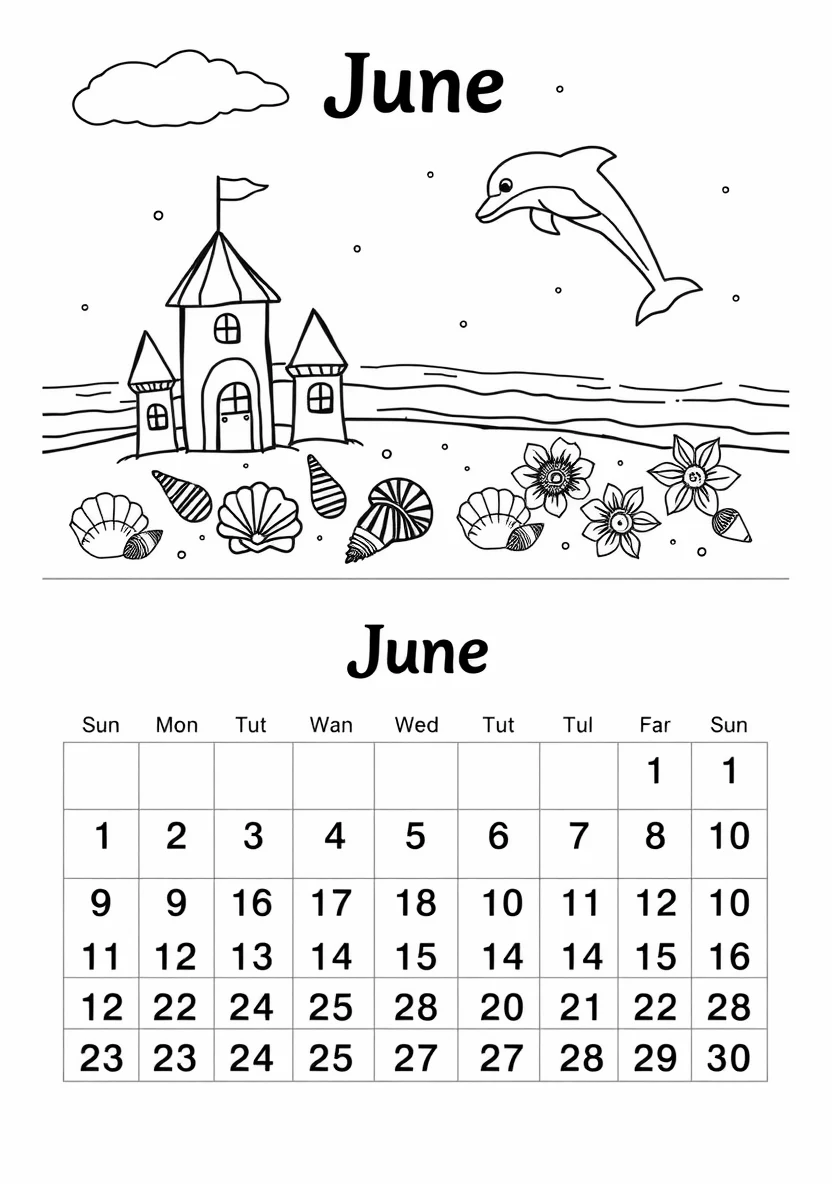 Printable Monthly C