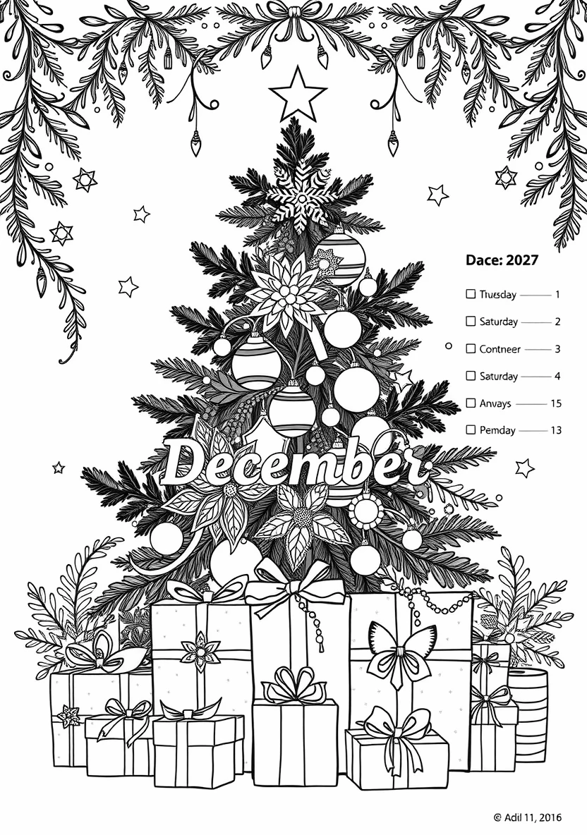 Printable Monthly C