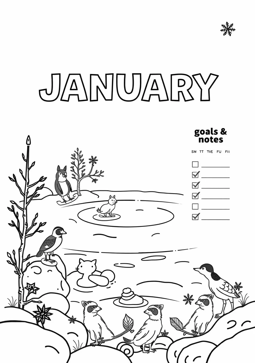 Printable Monthly C