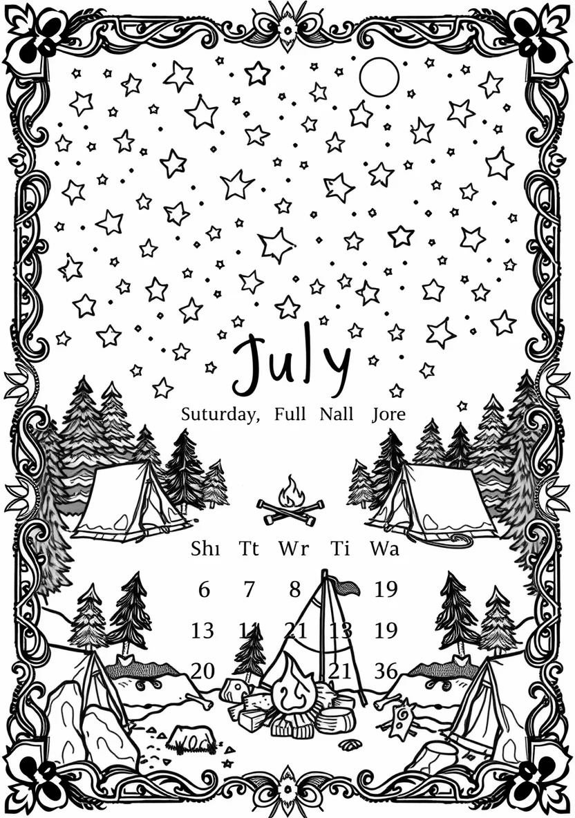 Printable Monthly C