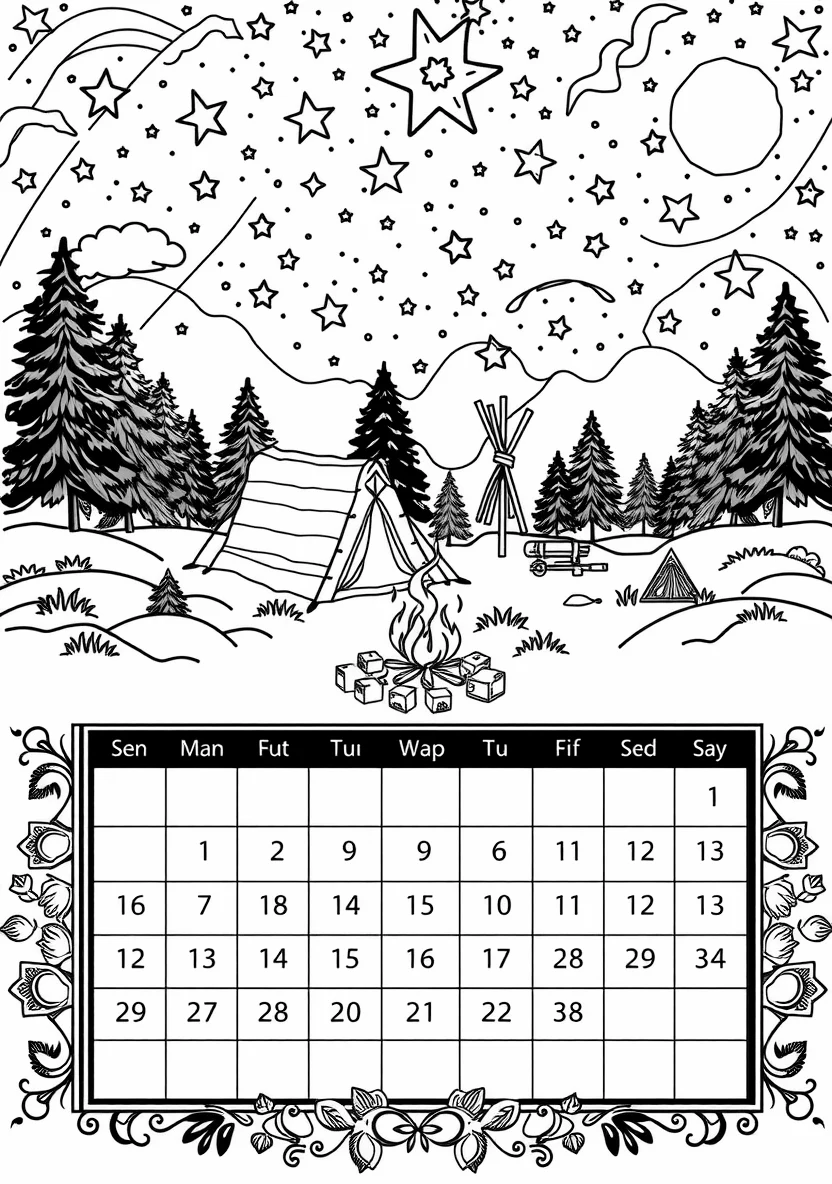 Printable Monthly C