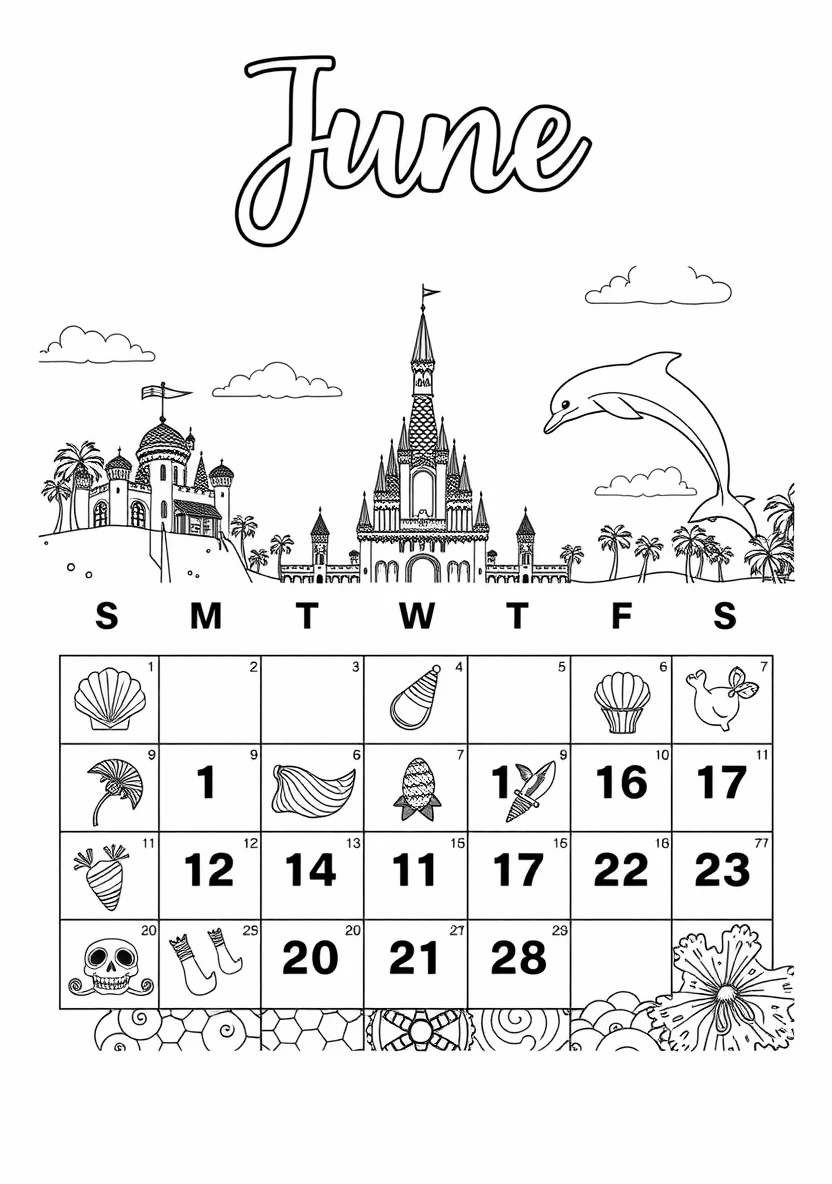 Printable Monthly C