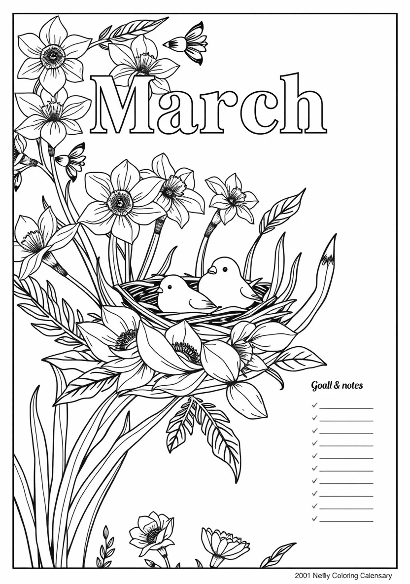 Printable Monthly C