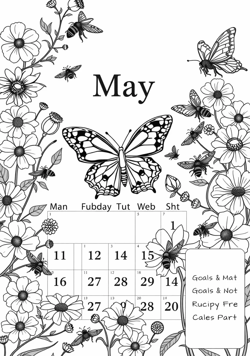 Printable Monthly C
