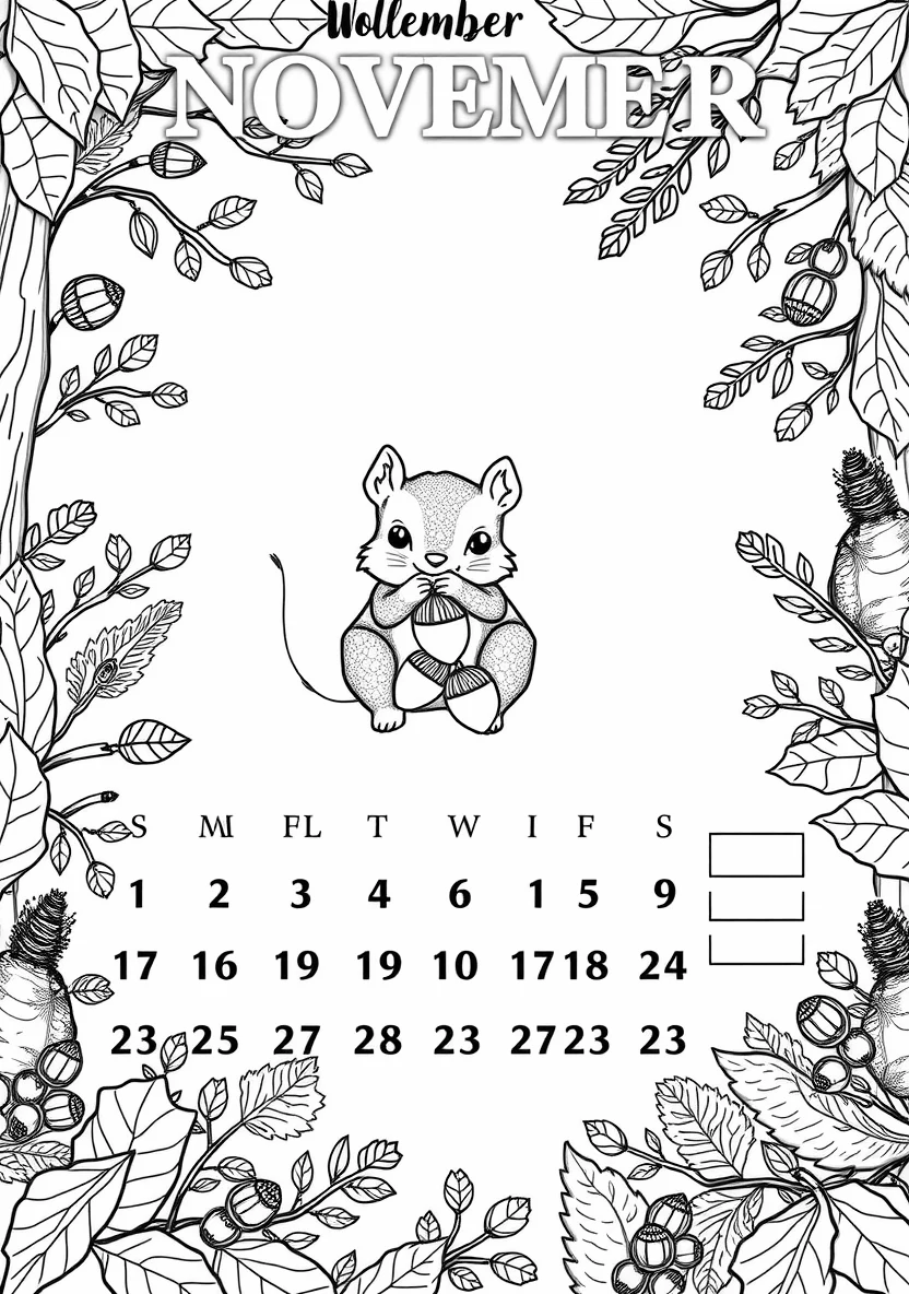 Printable Monthly C