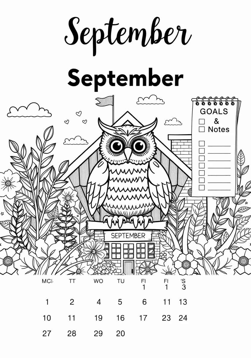 Printable Monthly C