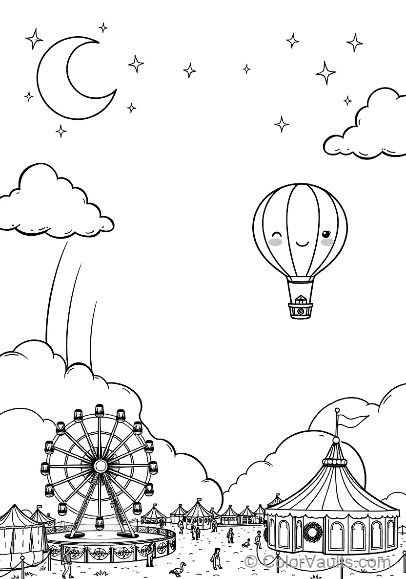 A Cute Cartoon Rain (Scene 19)