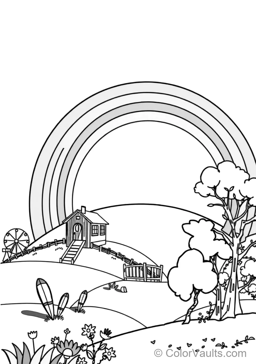 A Rainbow Over A Pe (Scene 18)