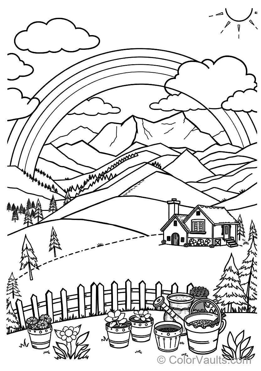 A Rainbow Over A Pe (Scene 20)