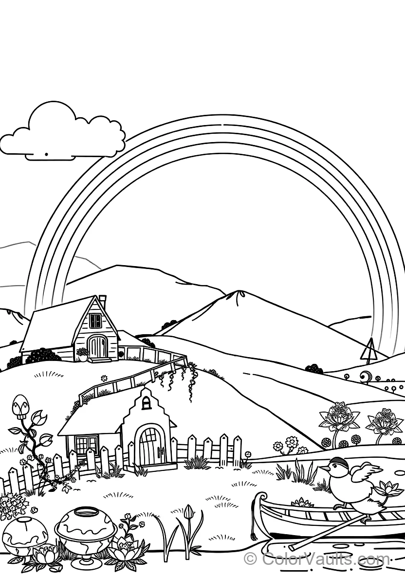 A Rainbow Over A Pe (Scene 25)