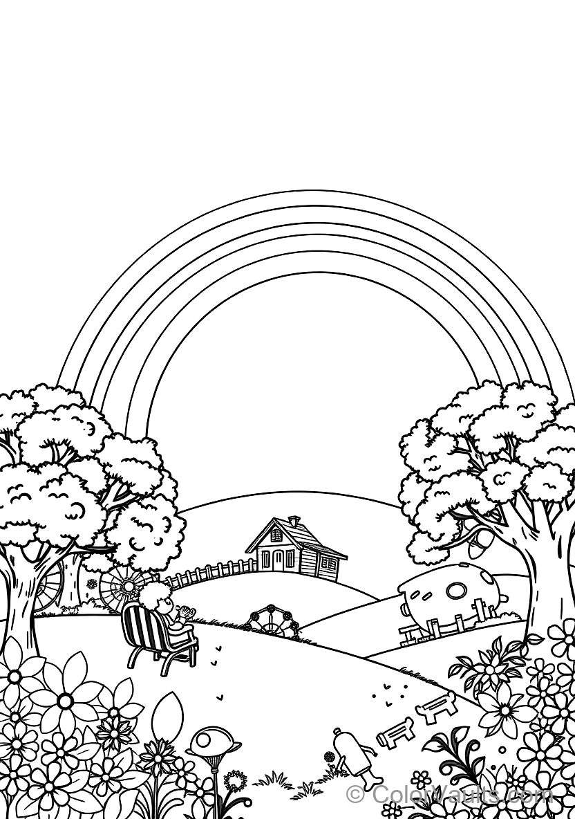 A Rainbow Over A Pe (Scene 29)