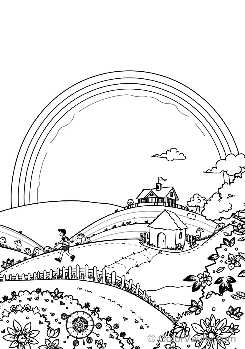 A Rainbow Over A Pe (Scene 33)