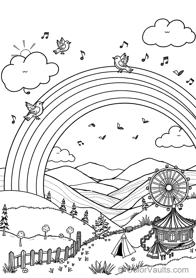 A Rainbow Surrounde (Scene 3)