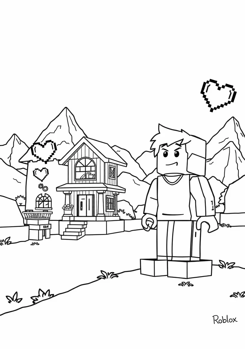Steve From Minecraft in His Bloc