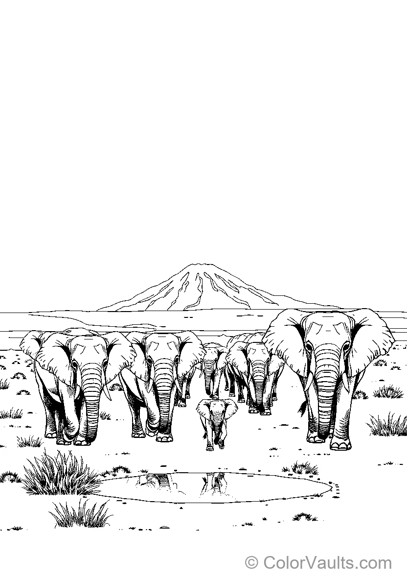 Herd Of Elephants