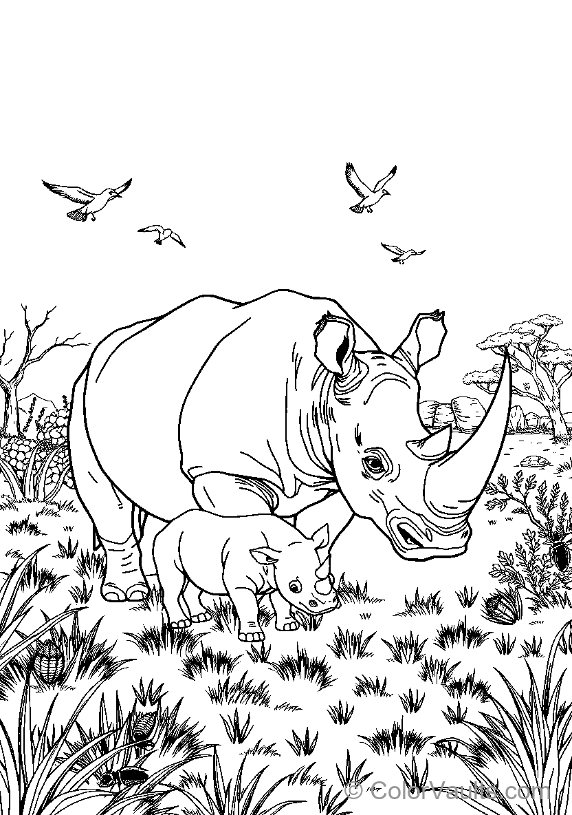 Rhinoceros Family