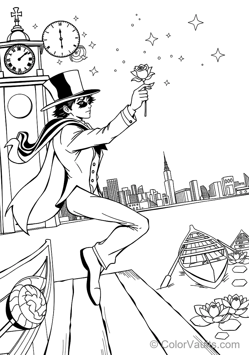 Sailor Moon coloring page 2