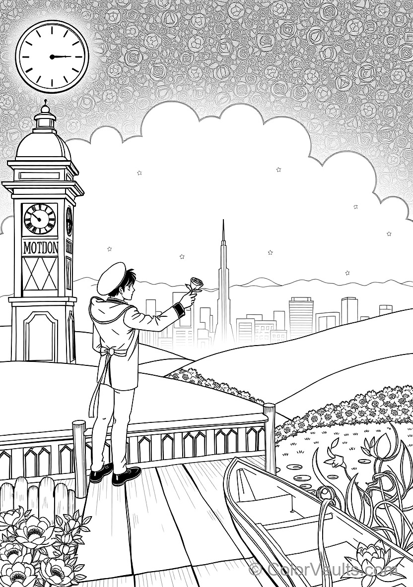 Tuxedo Mask in Black Top Hat (Scene 5)