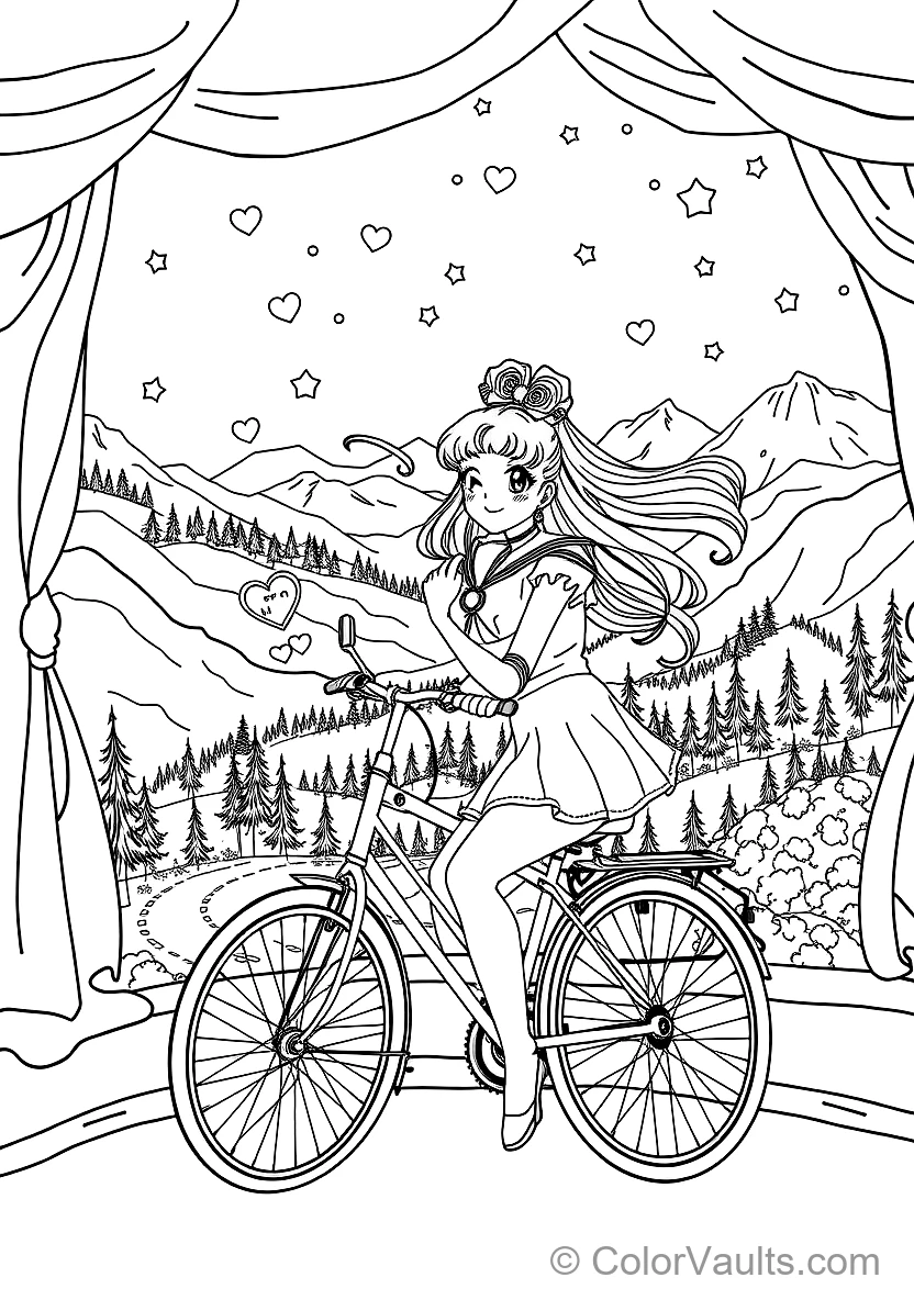 Sailor Venus Holding the Venus Love and Beauty Shock (Scene 12)