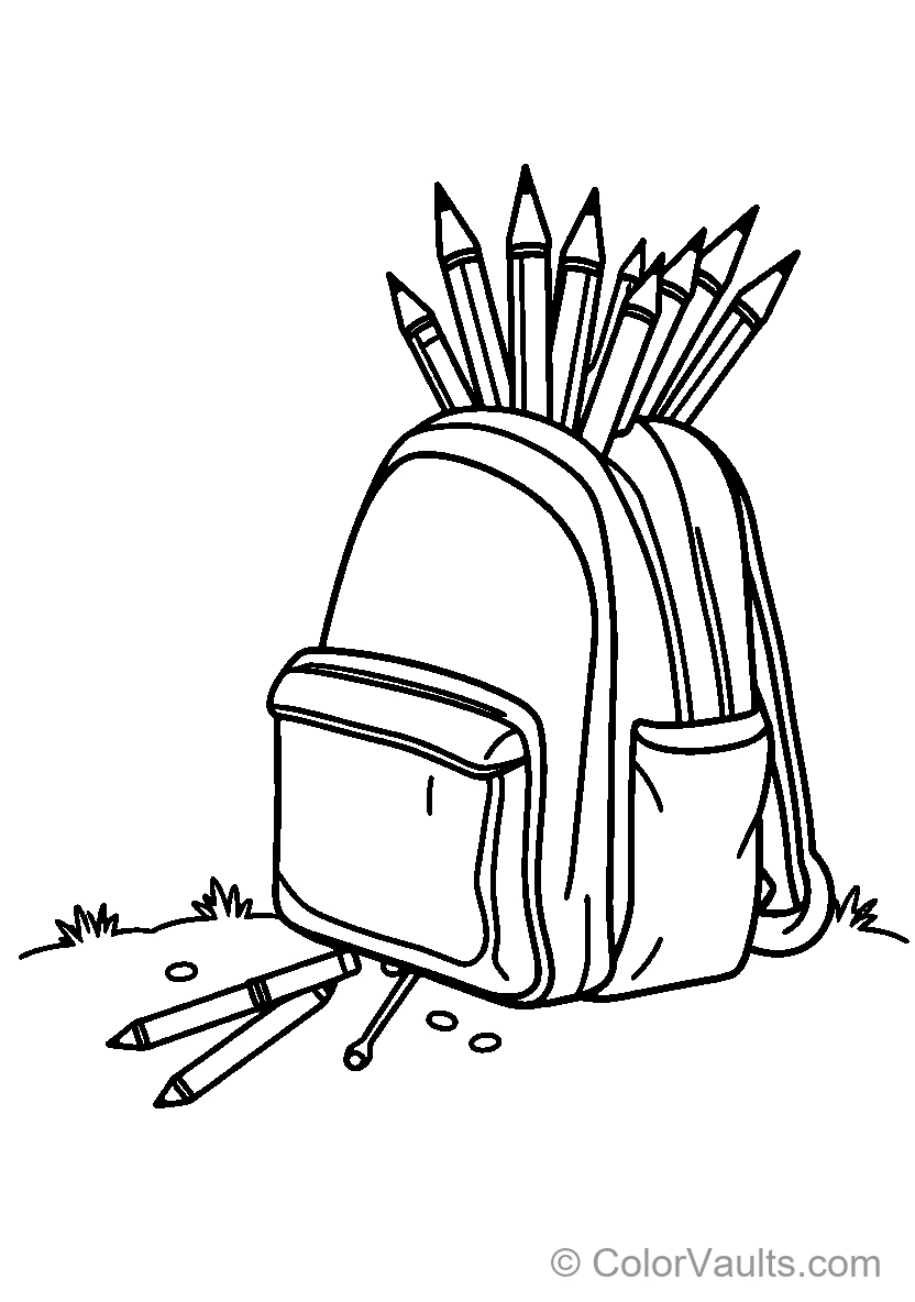 Backpack Of Pencils