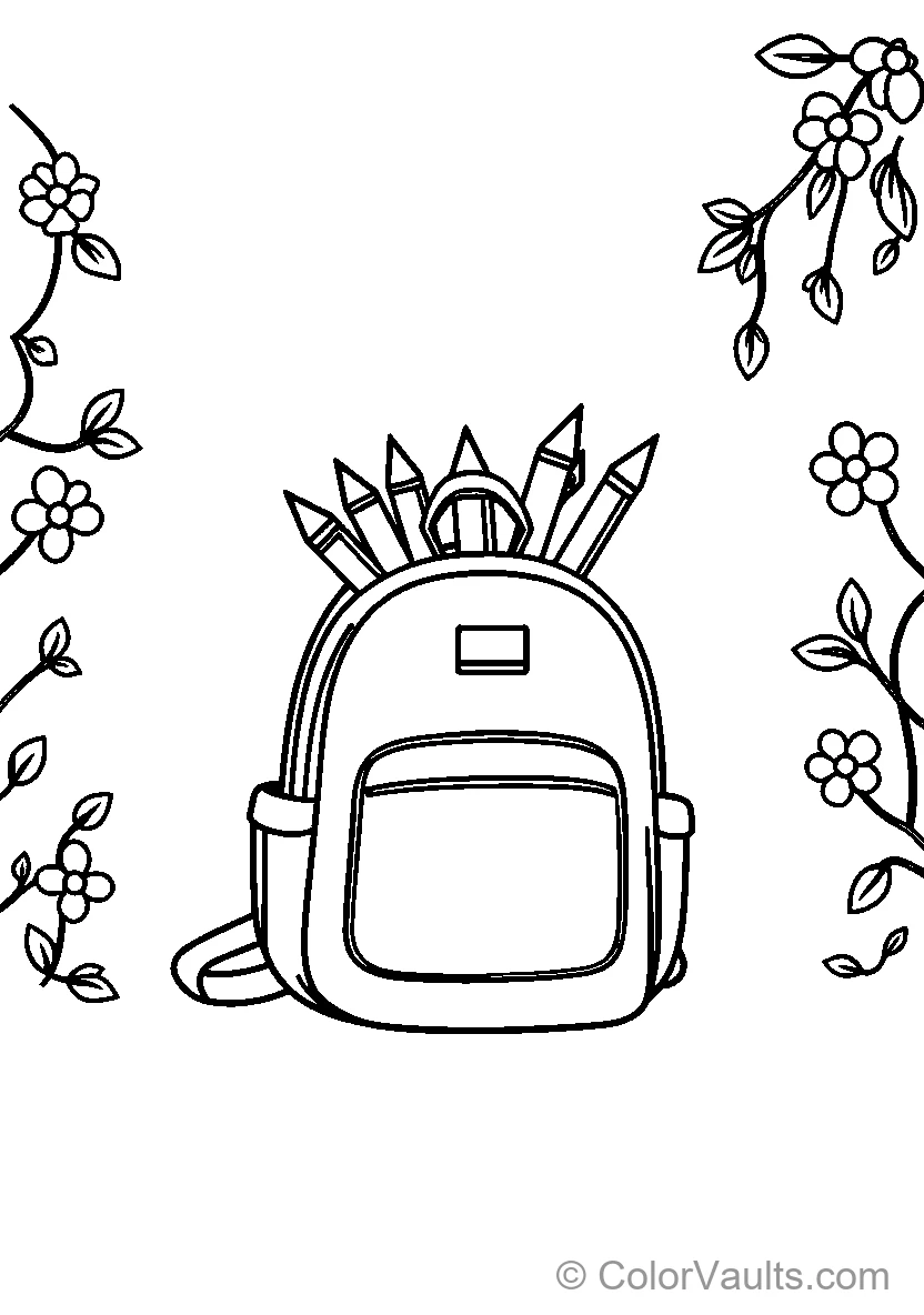 Backpack Of School Supplies (Scene 7)