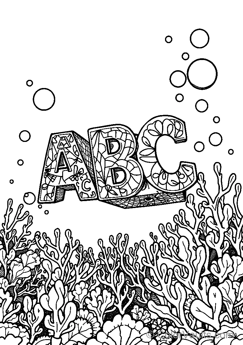 Underwater Alphabet