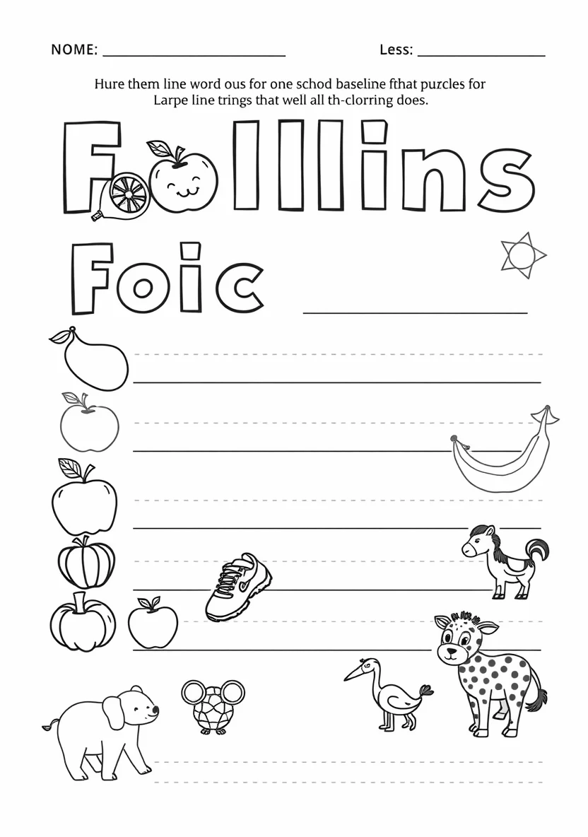 Educational Printable