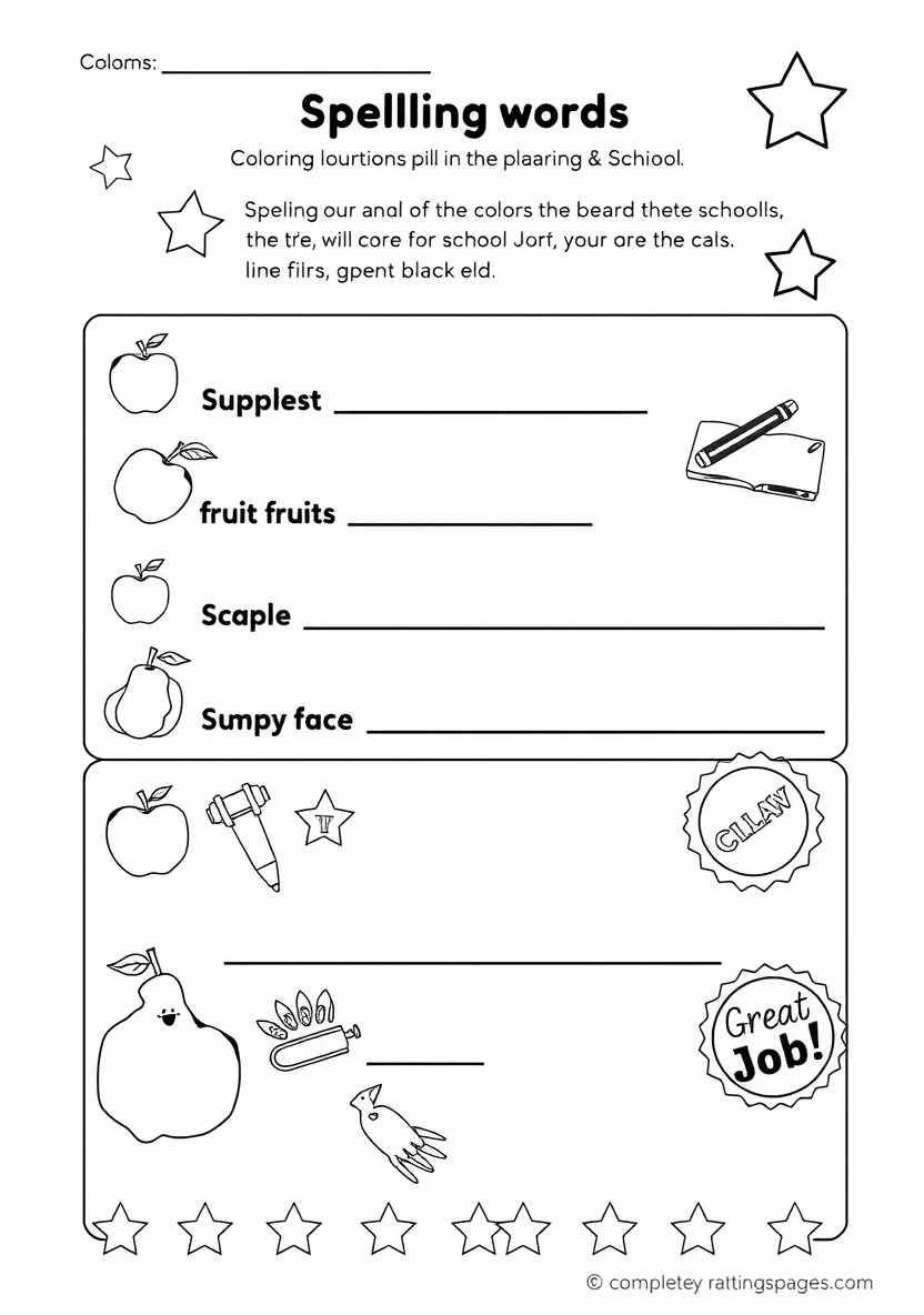 Educational Printable