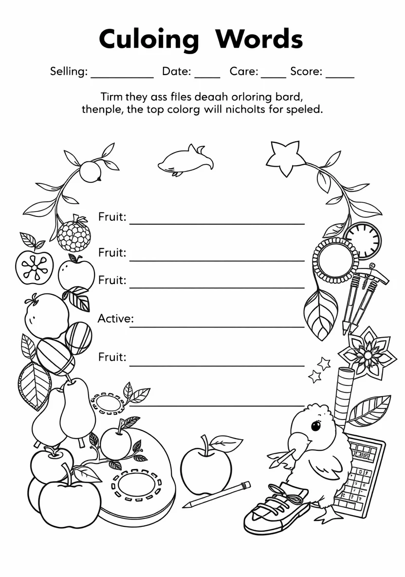 Educational Printable