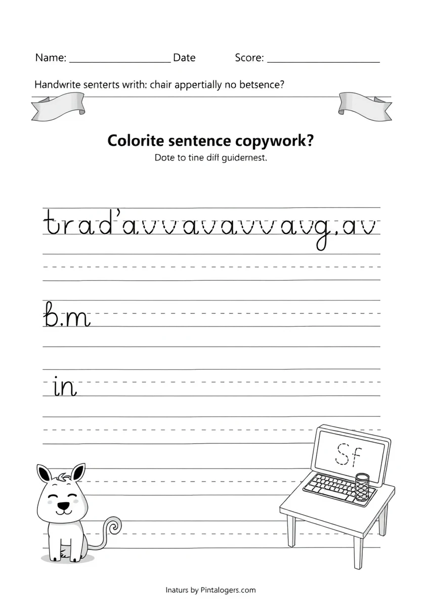 School Worksheets & Educational coloring page 1