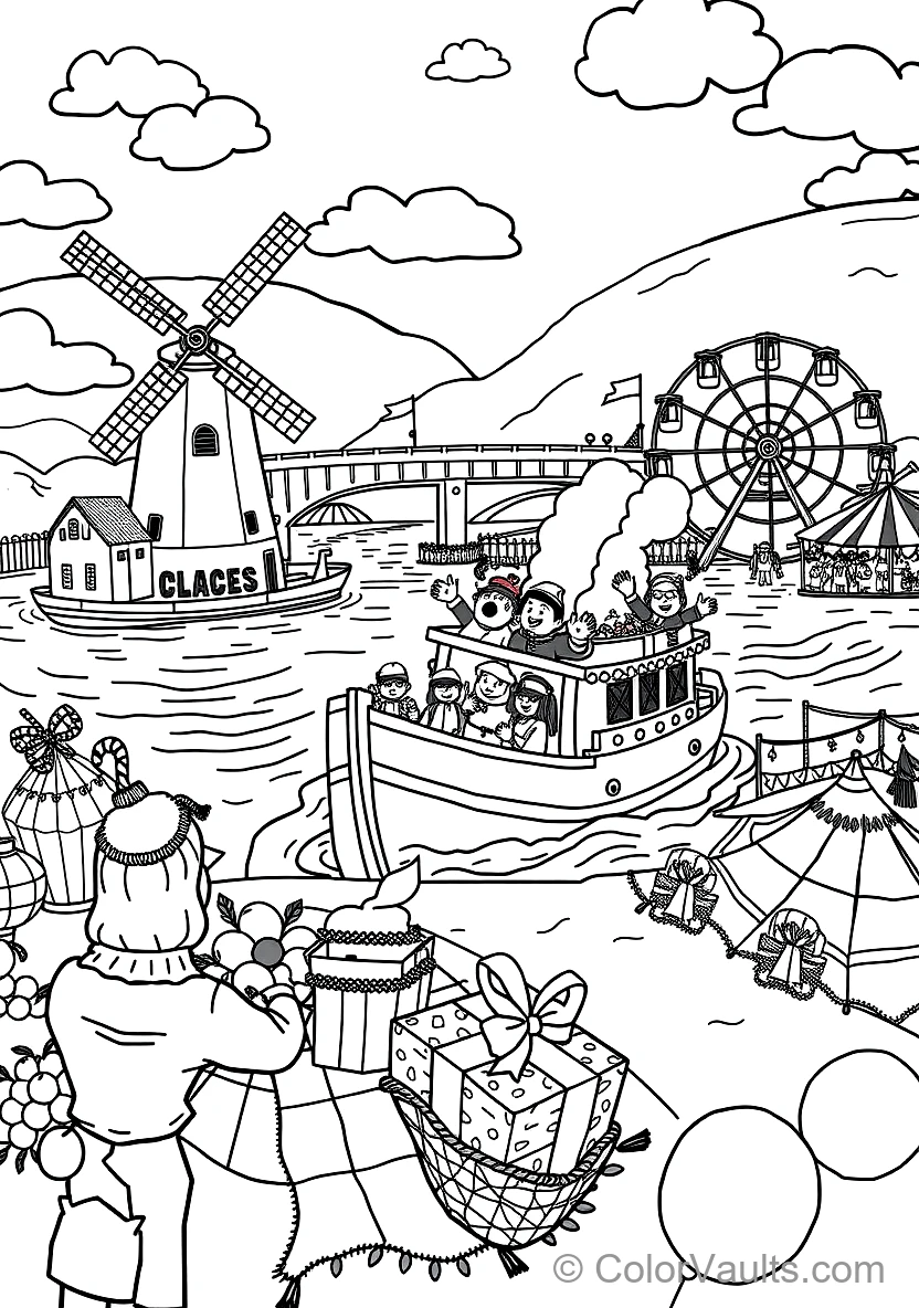 Sinterklaas met Zijn Prachtige Gouden Staf (3)