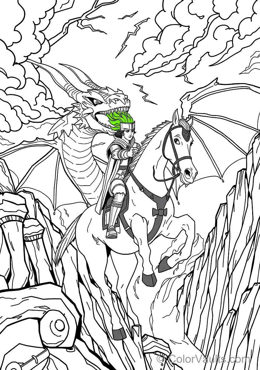 Sleeping Beauty (Aurora) coloring page 3